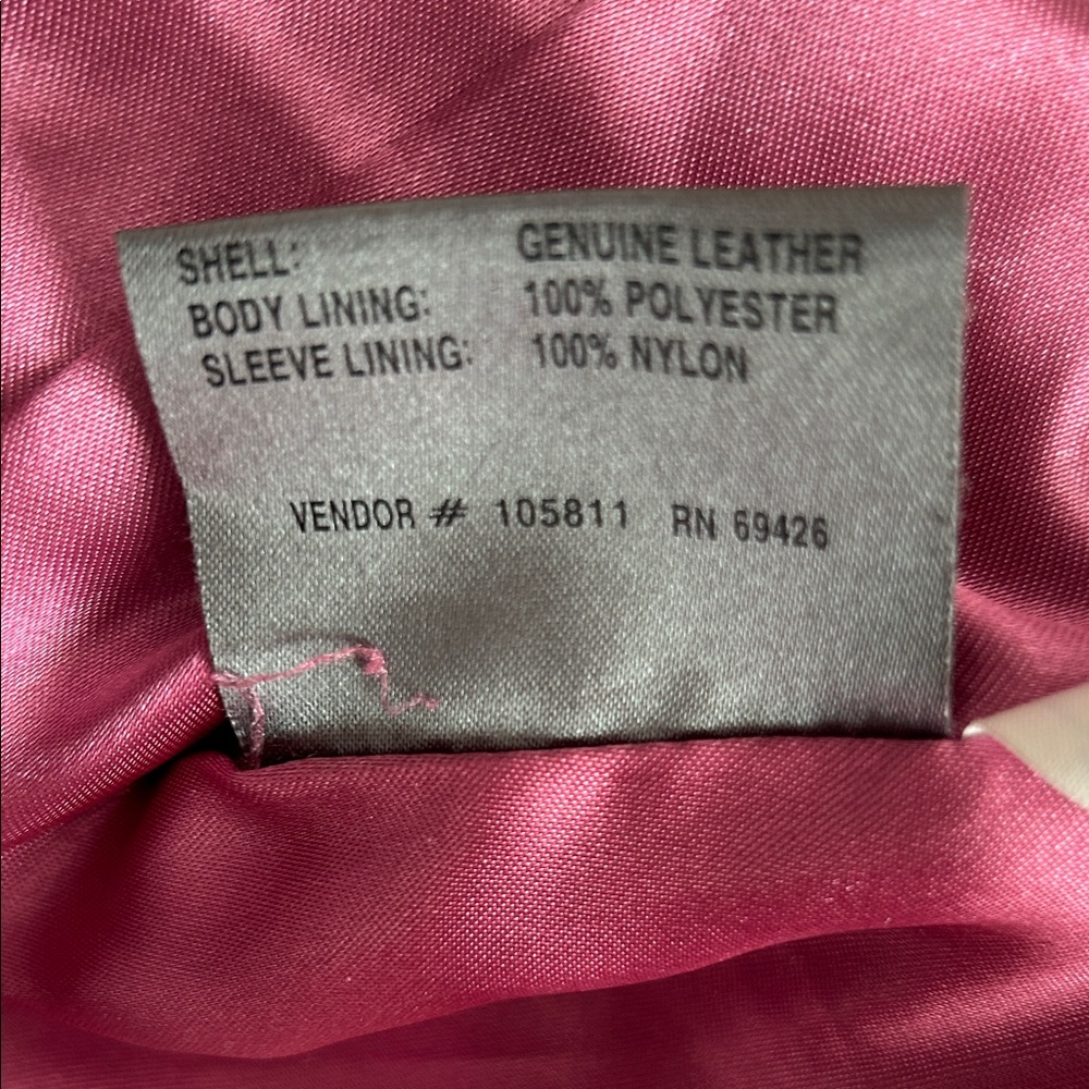 Wilson’s Vintage Pink Suede Jacket /Maxima Line - Picture 12 of 12